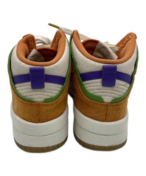 NIKE（ナイキ）NIKE (ナイキ) ハイカットスニーカー オレンジ サイズ:24.5cmの古着・服飾アイテム