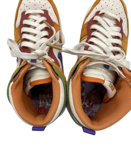 NIKE（ナイキ）NIKE (ナイキ) ハイカットスニーカー オレンジ サイズ:24.5cmの古着・服飾アイテム