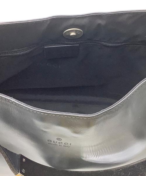GUCCI（グッチ）GUCCI (グッチ) ワンショルダーバッグ ブラックの古着・服飾アイテム