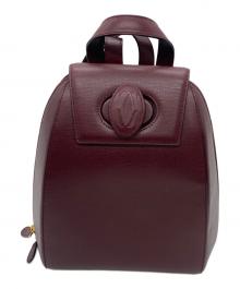 Cartier（カルティエ）の古着「リュック」｜ボルドー