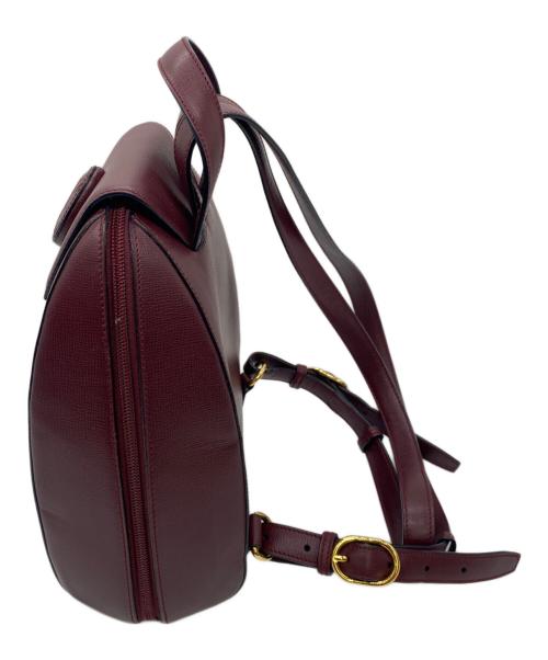 Cartier（カルティエ）Cartier (カルティエ) リュック ボルドー サイズ:表記無しの古着・服飾アイテム
