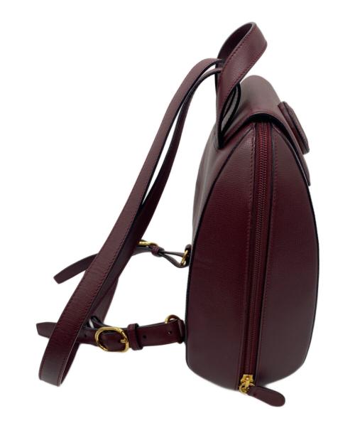 Cartier（カルティエ）Cartier (カルティエ) リュック ボルドー サイズ:表記無しの古着・服飾アイテム