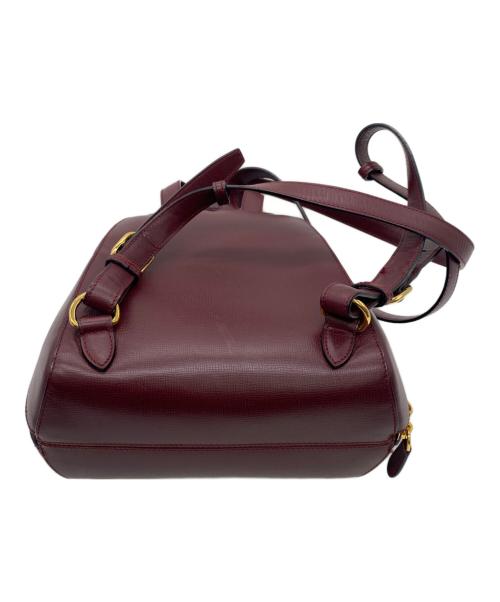 Cartier（カルティエ）Cartier (カルティエ) リュック ボルドー サイズ:表記無しの古着・服飾アイテム