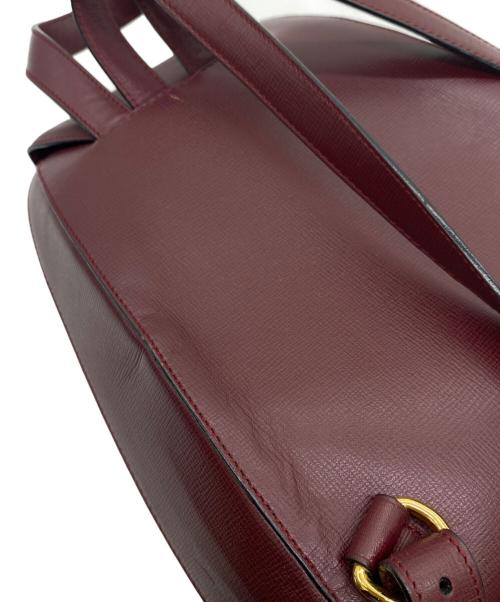 Cartier（カルティエ）Cartier (カルティエ) リュック ボルドー サイズ:表記無しの古着・服飾アイテム