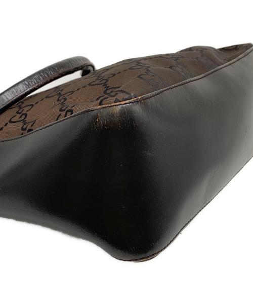 GUCCI（グッチ）GUCCI (グッチ) ワンショルダーバッグ ブラウンの古着・服飾アイテム