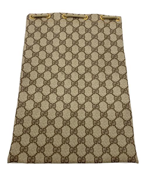 GUCCI（グッチ）GUCCI (グッチ) GG巾着ポーチの古着・服飾アイテム