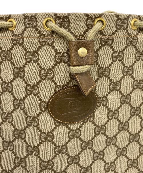 GUCCI（グッチ）GUCCI (グッチ) GG巾着ポーチの古着・服飾アイテム