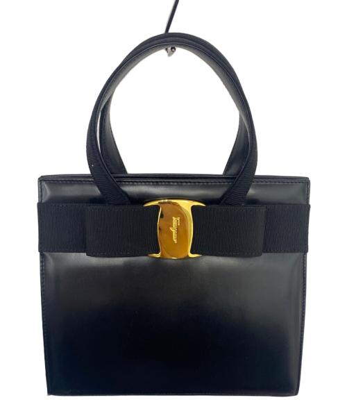 Salvatore Ferragamo（サルヴァトーレ フェラガモ）Salvatore Ferragamo (サルヴァトーレ フェラガモ) ハンドバッグ ブラック サイズ:表記無しの古着・服飾アイテム