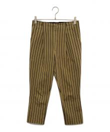TOGA PULLA（トーガ プルラ）の古着「タックパンツ」｜ブラウン×ブラック