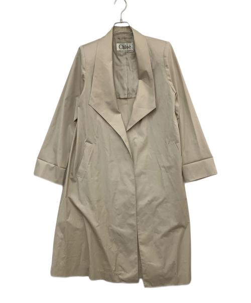 Chloe（クロエ）Chloe (クロエ) コート ベージュ サイズ:38の古着・服飾アイテム