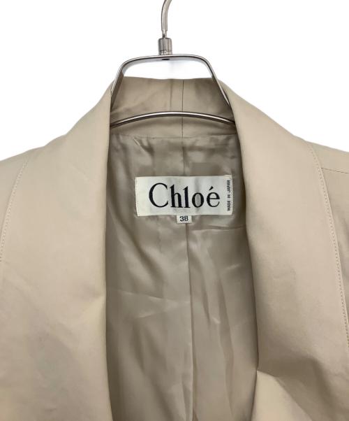 Chloe（クロエ）Chloe (クロエ) コート ベージュ サイズ:38の古着・服飾アイテム