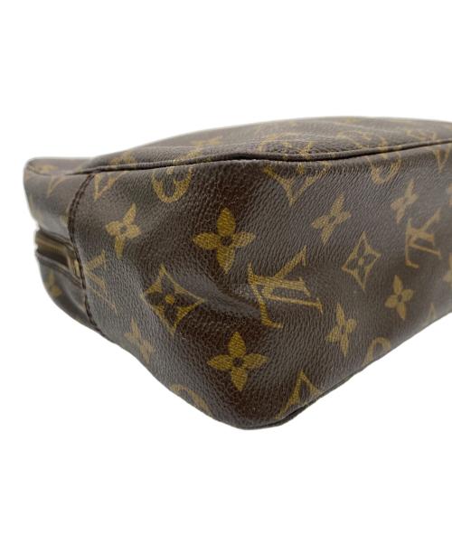LOUIS VUITTON（ルイ ヴィトン）LOUIS VUITTON (ルイ ヴィトン) コスメポーチ ブラウンの古着・服飾アイテム