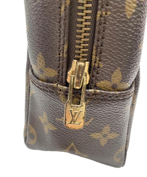LOUIS VUITTON（ルイ ヴィトン）LOUIS VUITTON (ルイ ヴィトン) コスメポーチ ブラウンの古着・服飾アイテム