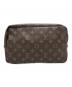LOUIS VUITTON（ルイ ヴィトン）の古着「コスメポーチ」｜ブラウン