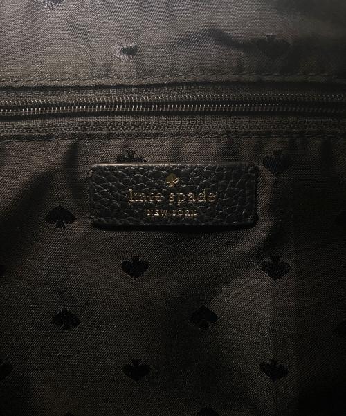 Kate Spade（ケイトスペード）Kate Spade (ケイトスペード) チェーンショルダーバッグ ブラックの古着・服飾アイテム
