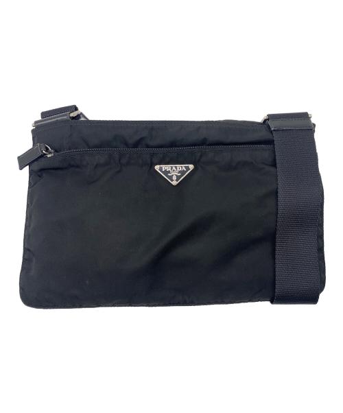 PRADA（プラダ）PRADA (プラダ) ショルダーバッグ ブラックの古着・服飾アイテム