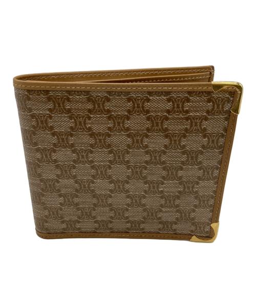 CELINE（セリーヌ）CELINE (セリーヌ) 2つ折り財布 ブラウンの古着・服飾アイテム