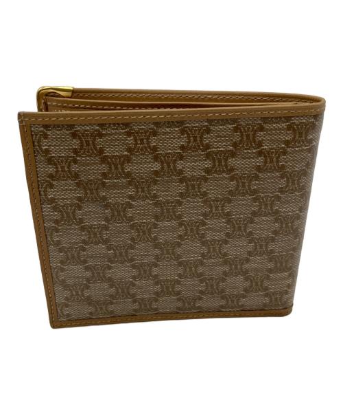 CELINE（セリーヌ）CELINE (セリーヌ) 2つ折り財布 ブラウンの古着・服飾アイテム