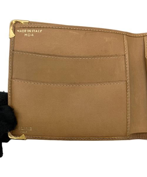 CELINE（セリーヌ）CELINE (セリーヌ) 2つ折り財布 ブラウンの古着・服飾アイテム