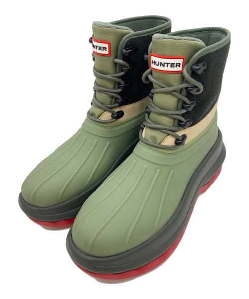 KENZO（ケンゾー）KENZO (ケンゾー) HUNTER (ハンター) ロゴパッチブーツ サイズ:27cmの古着・服飾アイテム