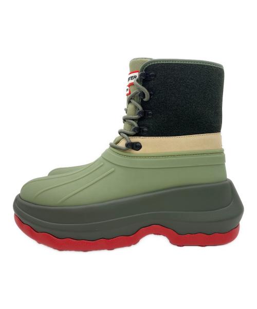 KENZO（ケンゾー）KENZO (ケンゾー) HUNTER (ハンター) ロゴパッチブーツ サイズ:27cmの古着・服飾アイテム