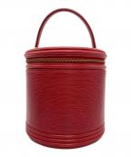 LOUIS VUITTONルイ ヴィトン）の古着「バニティバッグ」｜カスティリアン・ レッド