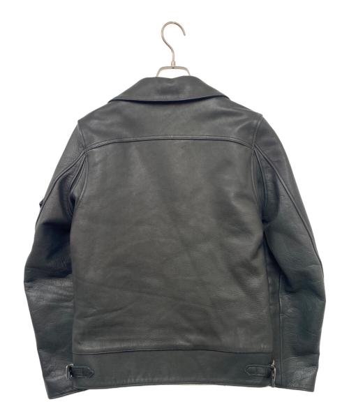 BLACK REBEL BLACK LABEL（ブラックレベル）BLACK REBEL BLACK LABEL (ブラックレベル) レザージャケット ブラック サイズ:Sの古着・服飾アイテム