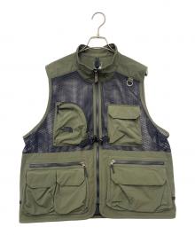 THE NORTH FACE（ザ ノース フェイス）の古着「ユーティリティメッシュベスト」｜オリーブ