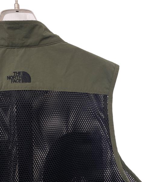 THE NORTH FACE（ザ ノース フェイス）THE NORTH FACE (ザ ノース フェイス) ユーティリティメッシュベスト オリーブ サイズ:Lの古着・服飾アイテム