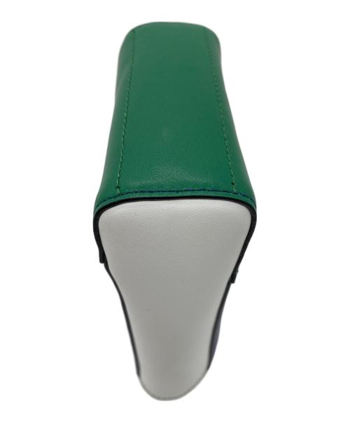 PAUL SMITH（ポールスミス）PAUL SMITH (ポールスミス) ショルダーバッグ ネイビー×グリーンの古着・服飾アイテム