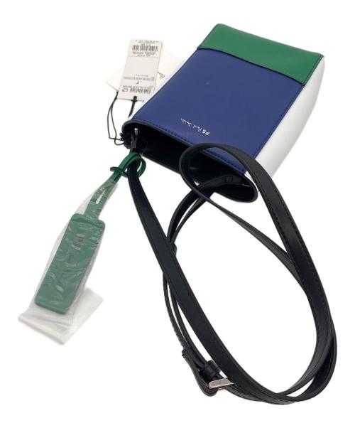 PAUL SMITH（ポールスミス）PAUL SMITH (ポールスミス) ショルダーバッグ ネイビー×グリーンの古着・服飾アイテム