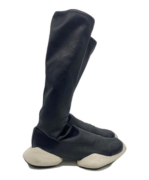 adidas（アディダス）adidas (アディダス) RICK OWENS (リックオウエンス) RO RUNNER STRETCH BOOT ブラック サイズ:27.5cmの古着・服飾アイテム