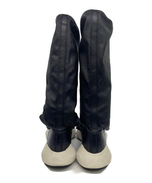 adidas（アディダス）adidas (アディダス) RICK OWENS (リックオウエンス) RO RUNNER STRETCH BOOT ブラック サイズ:27.5cmの古着・服飾アイテム