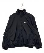 NIKEナイキ）の古着「Club Oversized Woven Track Jacket Off Noir College Grey」｜ブラック