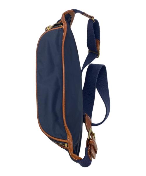 Felisi（フェリージ）Felisi (フェリージ) ウエストバッグ ブラウン×ネイビーの古着・服飾アイテム