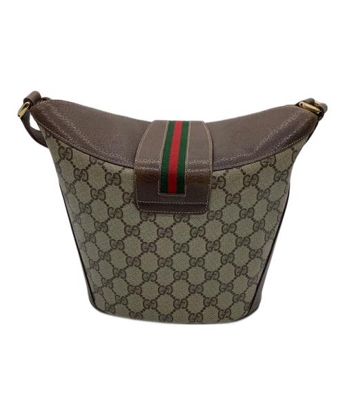 GUCCI（グッチ）GUCCI (グッチ) ショルダーバッグ ブラウンの古着・服飾アイテム