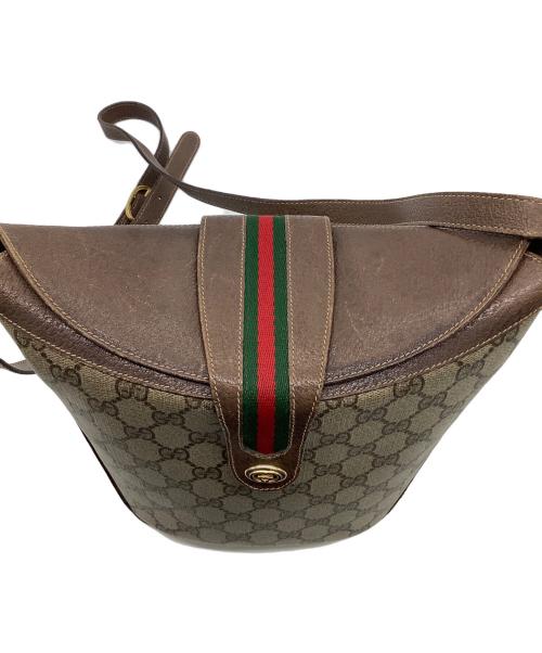 GUCCI（グッチ）GUCCI (グッチ) ショルダーバッグ ブラウンの古着・服飾アイテム