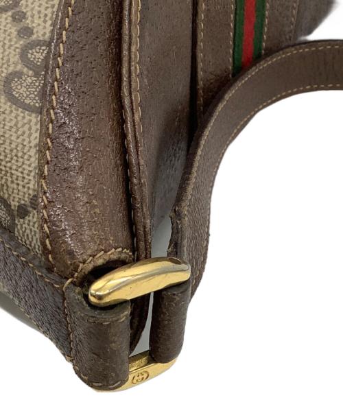 GUCCI（グッチ）GUCCI (グッチ) ショルダーバッグ ブラウンの古着・服飾アイテム