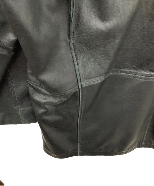 ANDREW MARC（アンデュリューマーク）ANDREW MARC (アンデュリューマーク) レザージャケット ブラック サイズ:Lの古着・服飾アイテム