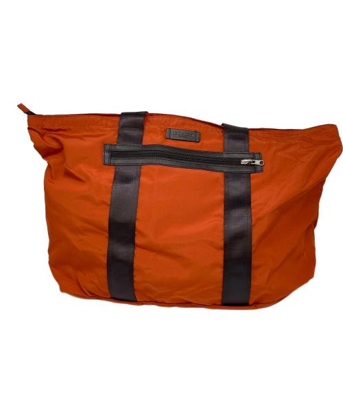 COACH（コーチ）COACH (コーチ) ナイロントートバッグ オレンジの古着・服飾アイテム