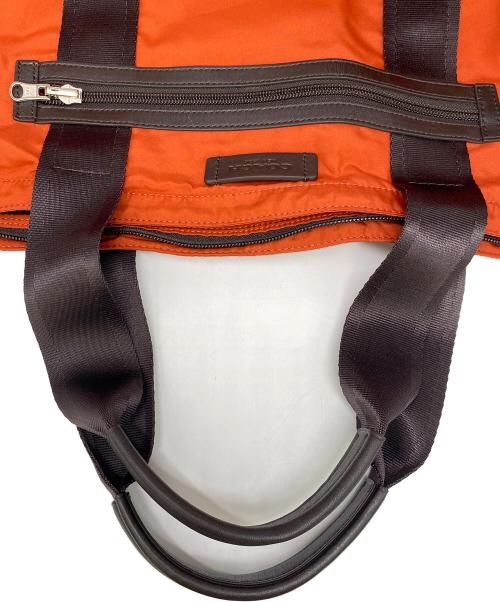 COACH（コーチ）COACH (コーチ) ナイロントートバッグ オレンジの古着・服飾アイテム