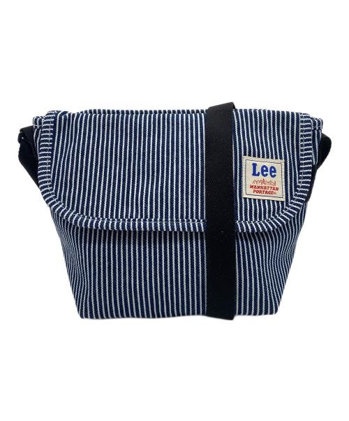 LEE（リー）LEE (リー) Manhattan Portage (マンハッタンポーテージ) メッセンジャーバッグ ネイビーの古着・服飾アイテム