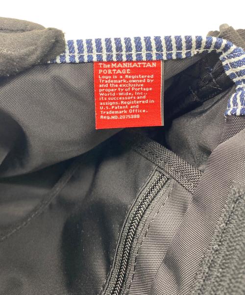 LEE（リー）LEE (リー) Manhattan Portage (マンハッタンポーテージ) メッセンジャーバッグ ネイビーの古着・服飾アイテム