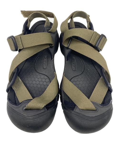 KEEN（キーン）KEEN (キーン) スポーツサンダル ブラック×カーキ サイズ:26㎝の古着・服飾アイテム