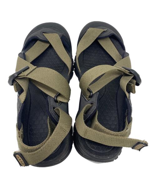 KEEN（キーン）KEEN (キーン) スポーツサンダル ブラック×カーキ サイズ:26㎝の古着・服飾アイテム