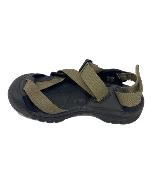 KEEN（キーン）KEEN (キーン) スポーツサンダル ブラック×カーキ サイズ:26㎝の古着・服飾アイテム