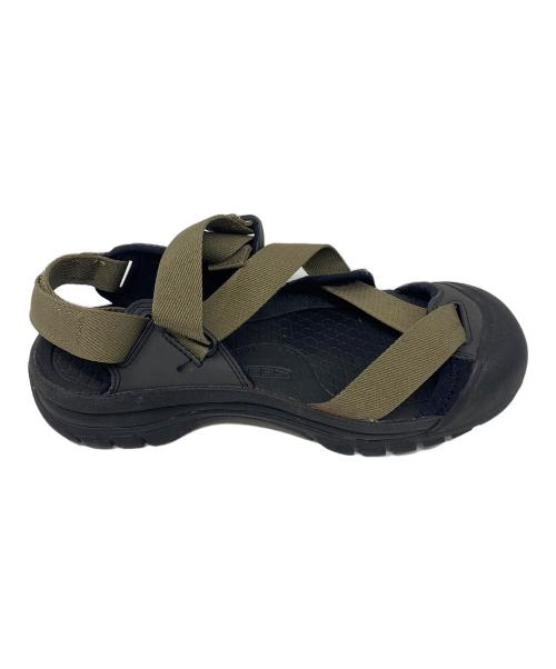 KEEN（キーン）KEEN (キーン) スポーツサンダル ブラック×カーキ サイズ:26㎝の古着・服飾アイテム