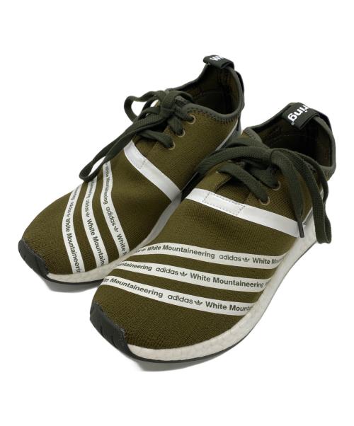 adidas（アディダス）adidas (アディダス) WHITE MOUNTAINEERING (ホワイトマウンテ二アニング) スニーカー グリーン サイズ:25.5CMの古着・服飾アイテム