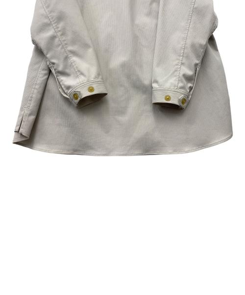 A + TOKYO（エープラス トウキョウ）A + TOKYO (エープラス トウキョウ) ノーカラートッパージャケット ライトグレー サイズ:Ｍの古着・服飾アイテム