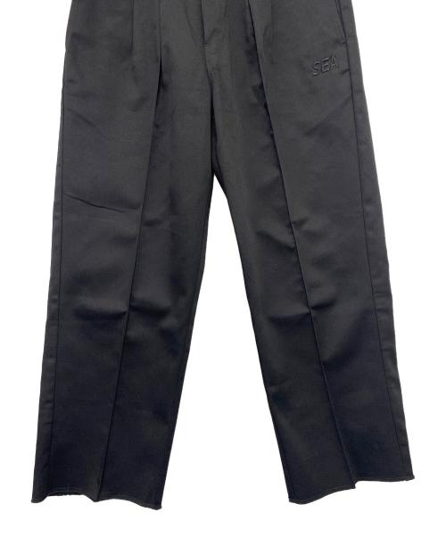 Dickies（ディッキーズ）Dickies (ディッキーズ) 2タックトラウザーパンツ ブラック サイズ:Sの古着・服飾アイテム